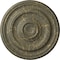 Ekena Millwork Kepler Traditional Medallion (For Canopies up to 2 5/8"), 11 7/8"OD x 1 1/4"P, Witch Hazel Crackle CM12KPWHC - alternate 1